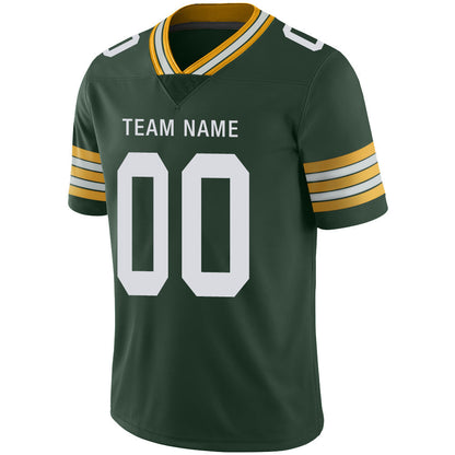 Custom Green Bay PackersPackers Stitched American Football Jerseys Personalize Birthday Gifts Green Jersey