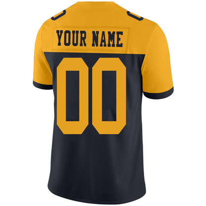 Custom Green Bay PackersPackers Stitched American Football Jerseys Personalize Birthday Gifts Navy Jersey