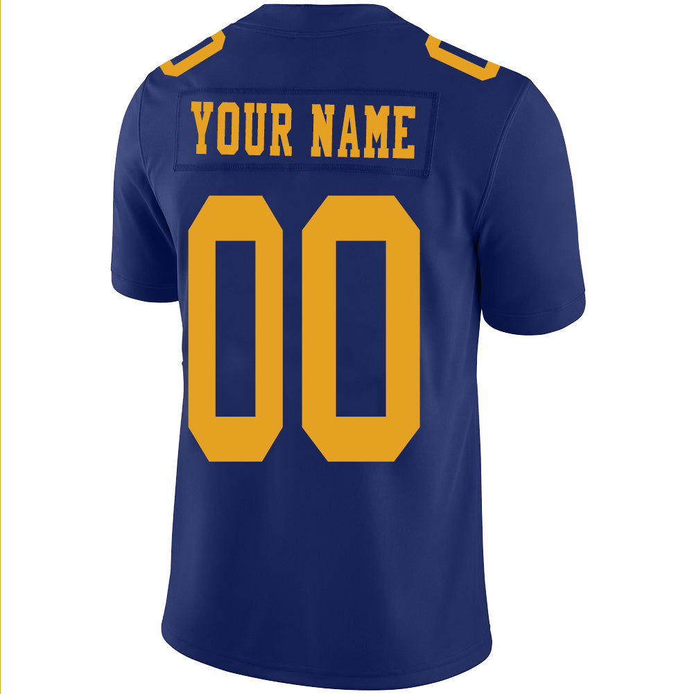 Custom Green Bay PackersPackers Stitched American Football Jerseys Personalize Birthday Gifts Navy Jersey