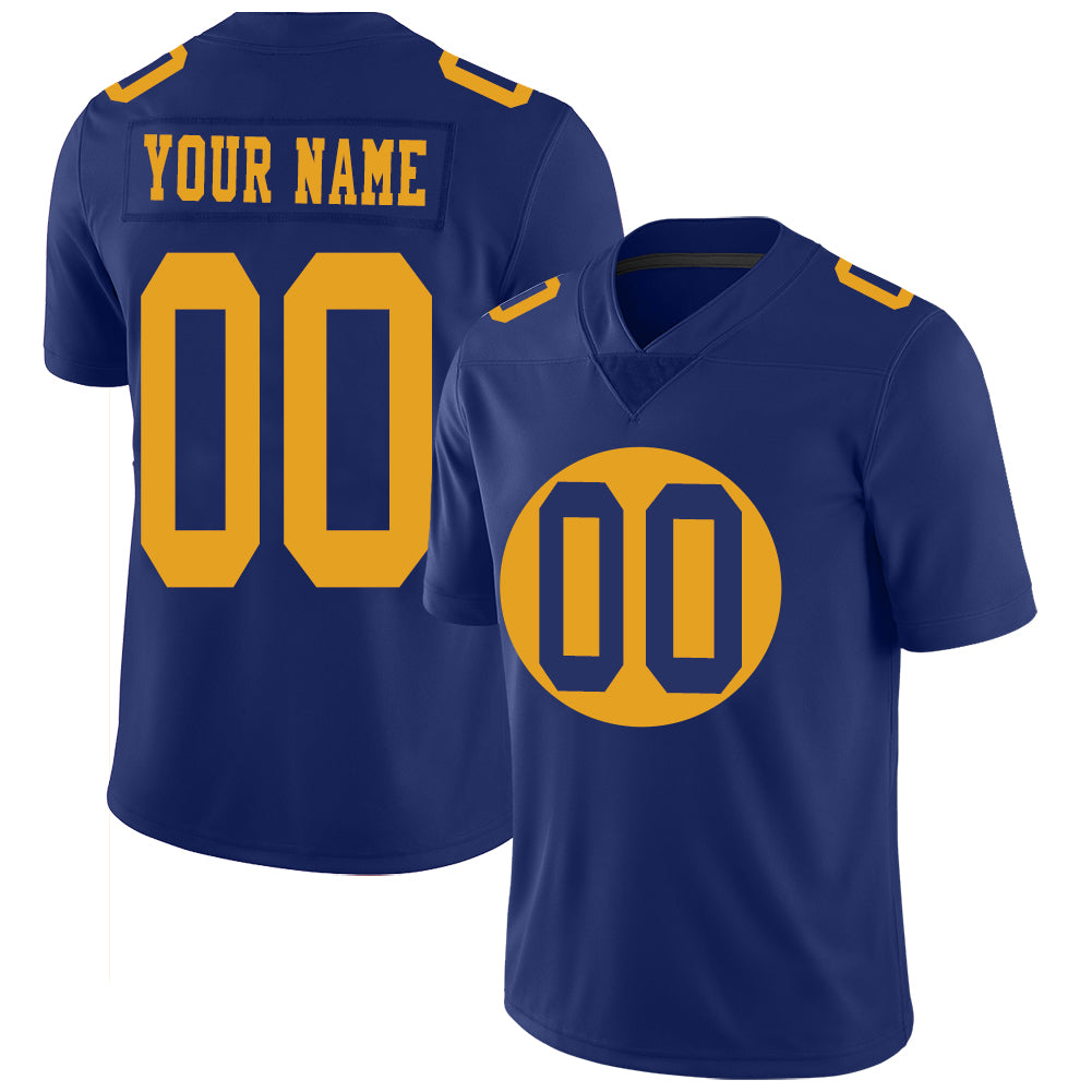 Custom Green Bay PackersPackers Stitched American Football Jerseys Personalize Birthday Gifts Navy Jersey