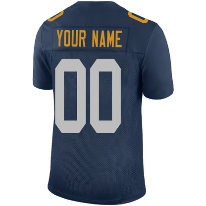 Custom Green Bay PackersPackers Stitched American Football Jerseys Personalize Birthday Gifts Navy Jersey