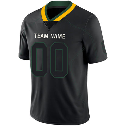 Custom Green Bay PackersPackers Stitched American Football Jerseys Personalize Birthday Gifts Black Jersey