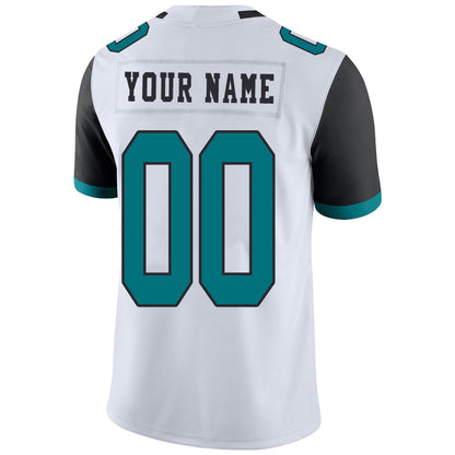 Custom J.Jaguars Stitched American Football Jerseys Personalize Birthday Gifts White Jersey