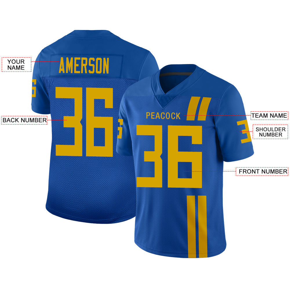 Custom J.Jaguars Stitched American Football Jerseys Personalize Birthday Gifts Blue Jersey