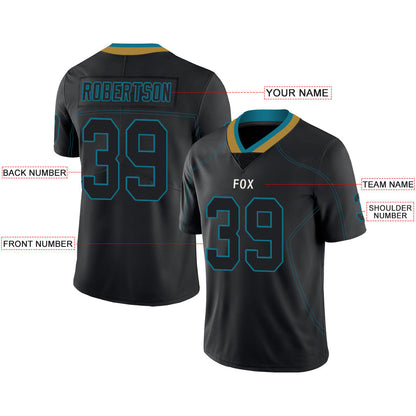 Custom J.Jaguars Stitched American Football Jerseys Personalize Birthday Gifts Black Jersey