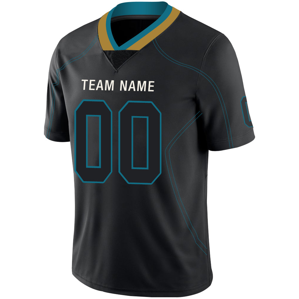 Custom J.Jaguars Stitched American Football Jerseys Personalize Birthday Gifts Black Jersey