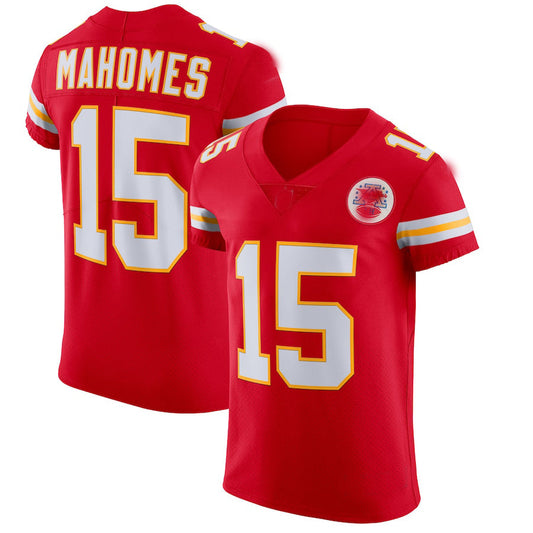 Kansas CityChiefs #15 Patrick Mahomes Red Vapor Elite Jersey Stitched American Football Jerseys