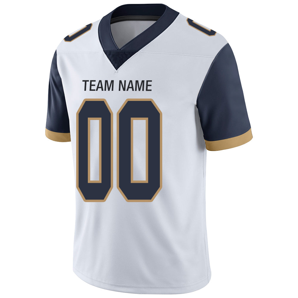 Custom LA.Chargers Stitched American Football Jerseys Personalize Birthday Gifts White Jersey