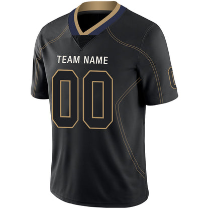 Custom LA.Chargers Stitched American Football Jerseys Personalize Birthday Gifts Black Jersey