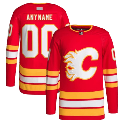 Calgary Flames Alternate Red Team Jersey