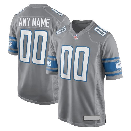 Detroit Lions Grey Alternate Team Jersey