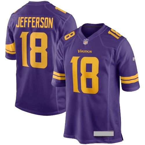 Minnesota Vikings Purple Color Rush Team Jersey