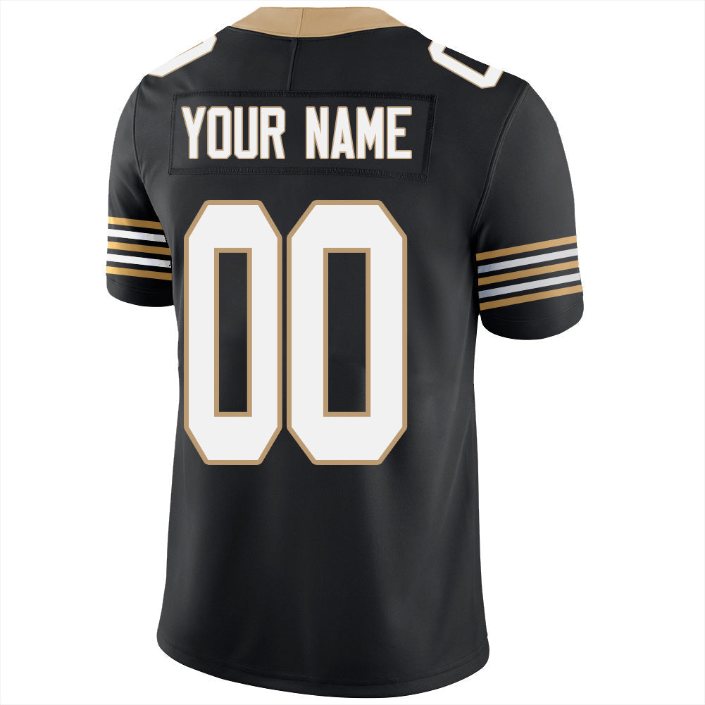 Custom NY.Giants Stitched American Football Jerseys Personalize Birthday Gifts Black Jersey