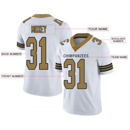 Custom NY.Giants Stitched American Football Jerseys Personalize Birthday Gifts White Jersey