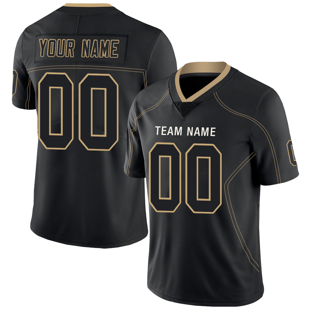 Custom NY.Giants Stitched American Football Jerseys Personalize Birthday Gifts Black Jersey