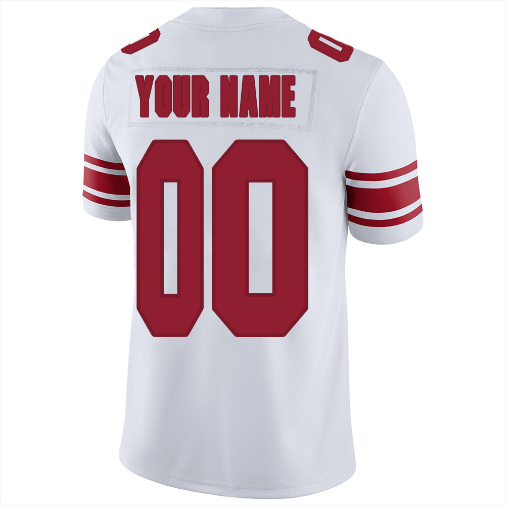 Custom New York Jets Stitched American Football Jerseys Personalize Birthday Gifts White Jersey