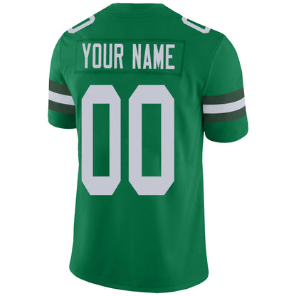 Custom New York Jets Stitched American Football Jerseys Personalize Birthday Gifts Green Jersey