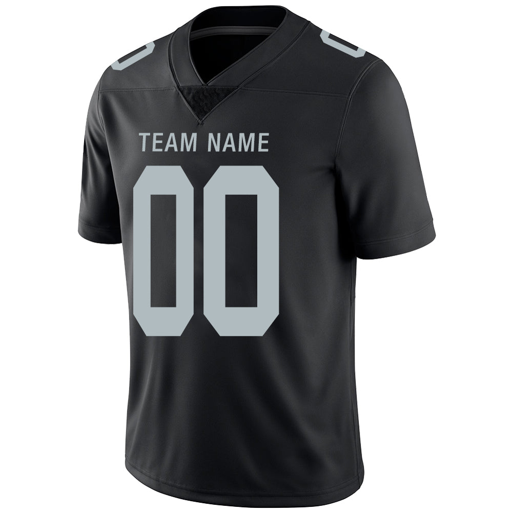 Custom L.Raiders Stitched American Football Jerseys Personalize Birthday Gifts Black Jersey