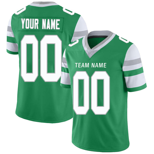 Custom New York Jets Stitched American Football Jerseys Personalize Birthday Gifts Green Jersey