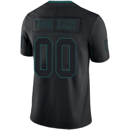 Custom Philadelphia Eagles Stitched American Football Jerseys Personalize Birthday Gifts Black Jersey