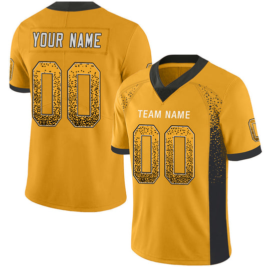 Custom Pittsburgh Steelers Stitched American Football Jerseys Personalize Birthday Gifts Yellow Jersey