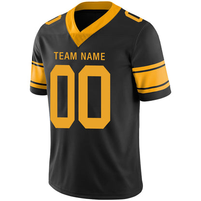 Custom Pittsburgh Steelers Stitched American Football Jerseys Personalize Birthday Gifts Black Jersey