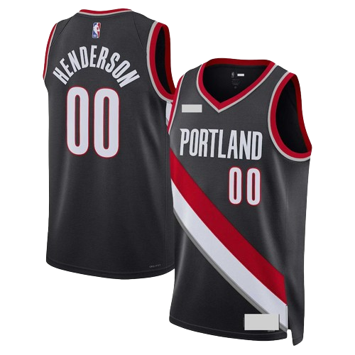 Portland Trail Blazers Black Team Jersey