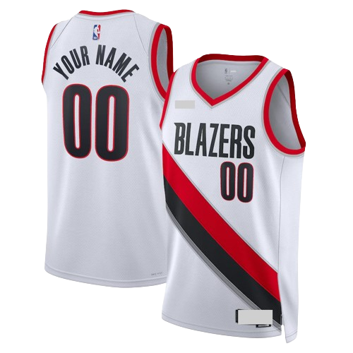 Portland Trail Blazers White Team Jersey