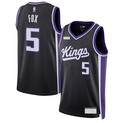 Sacramento Kings Black Icon Edition Jersey