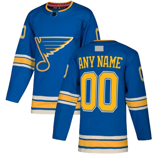 St. Louis Blues Home Blue Alternate Team Jersey