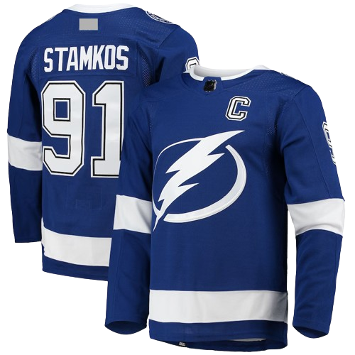 Tampa Bay Lightning Home Blue Team Jersey