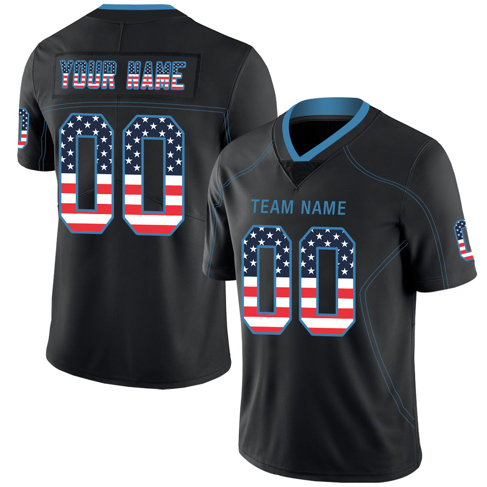 Custom T.Titans Stitched American Football Jerseys Personalize Birthday Gifts Black Jersey