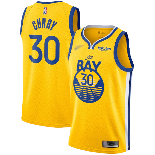 Golden State Warriors Gold Statement Edition Jersey