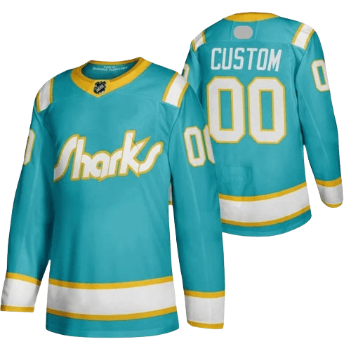 San Jose Sharks Home Reverse Retro 2.0 Team Jersey