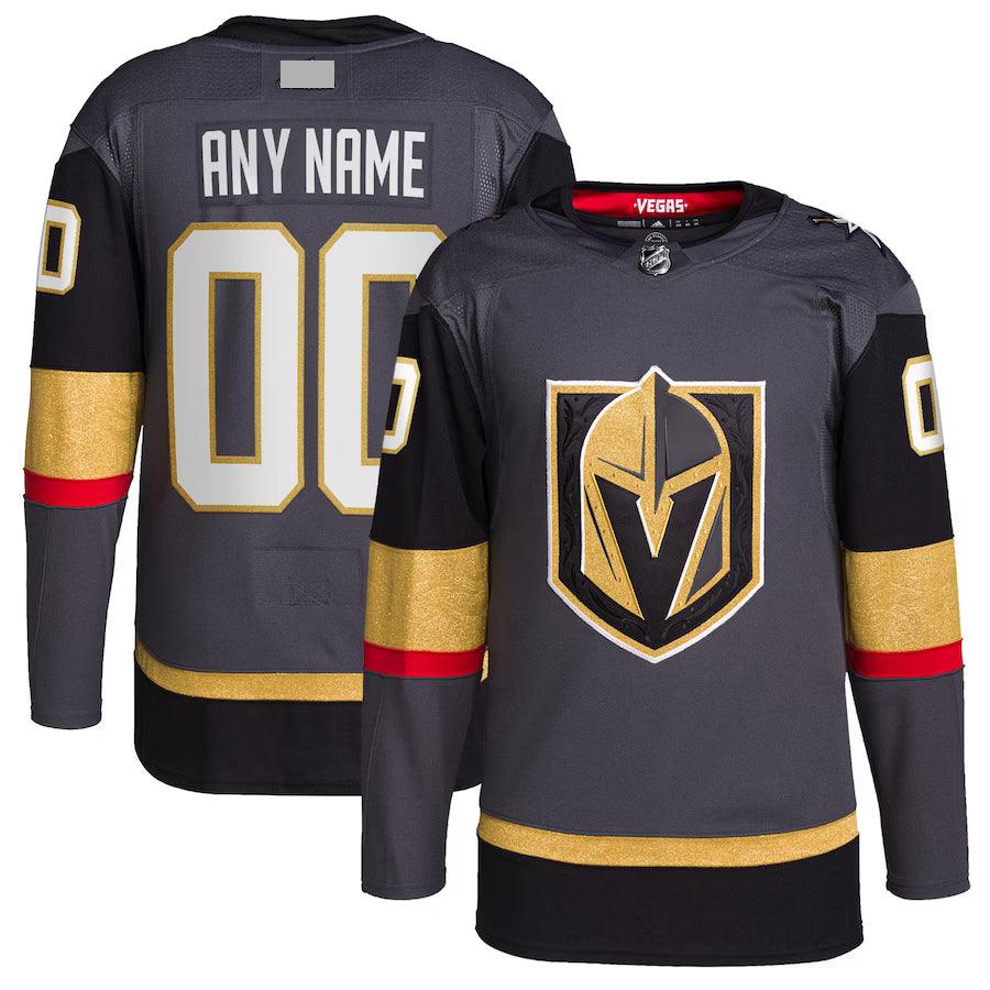 Vegas Golden Knights Home Gray Team Jersey