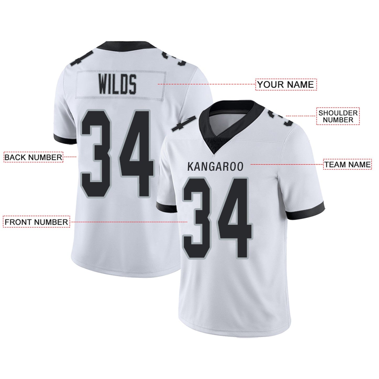 Custom L.Raiders Football Jerseys Team Player or Personalized Design Your Own Name for Men's Women's Youth Jerseys Black